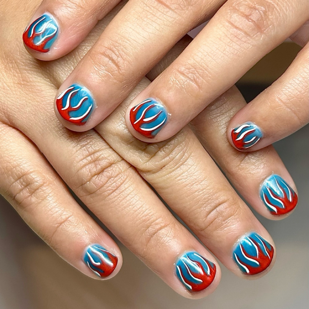 Nail Art (By Finger) at Nailz by Dolliver in Portland, OR