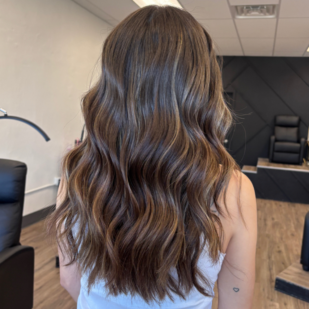 Partial Blonding Session at Eye Candy Beauty in Magna, UT