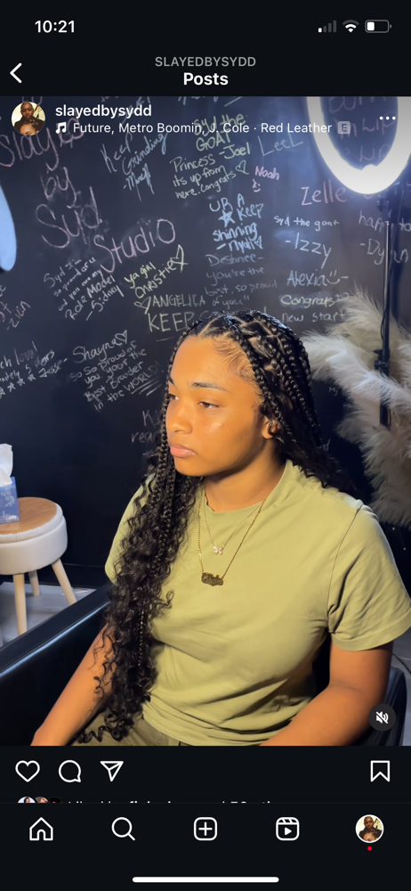 Medium Boho Braids