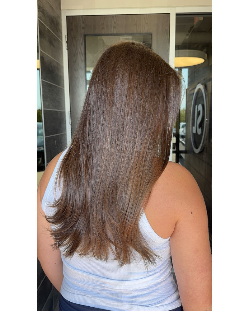 All Over Color + Haircut
