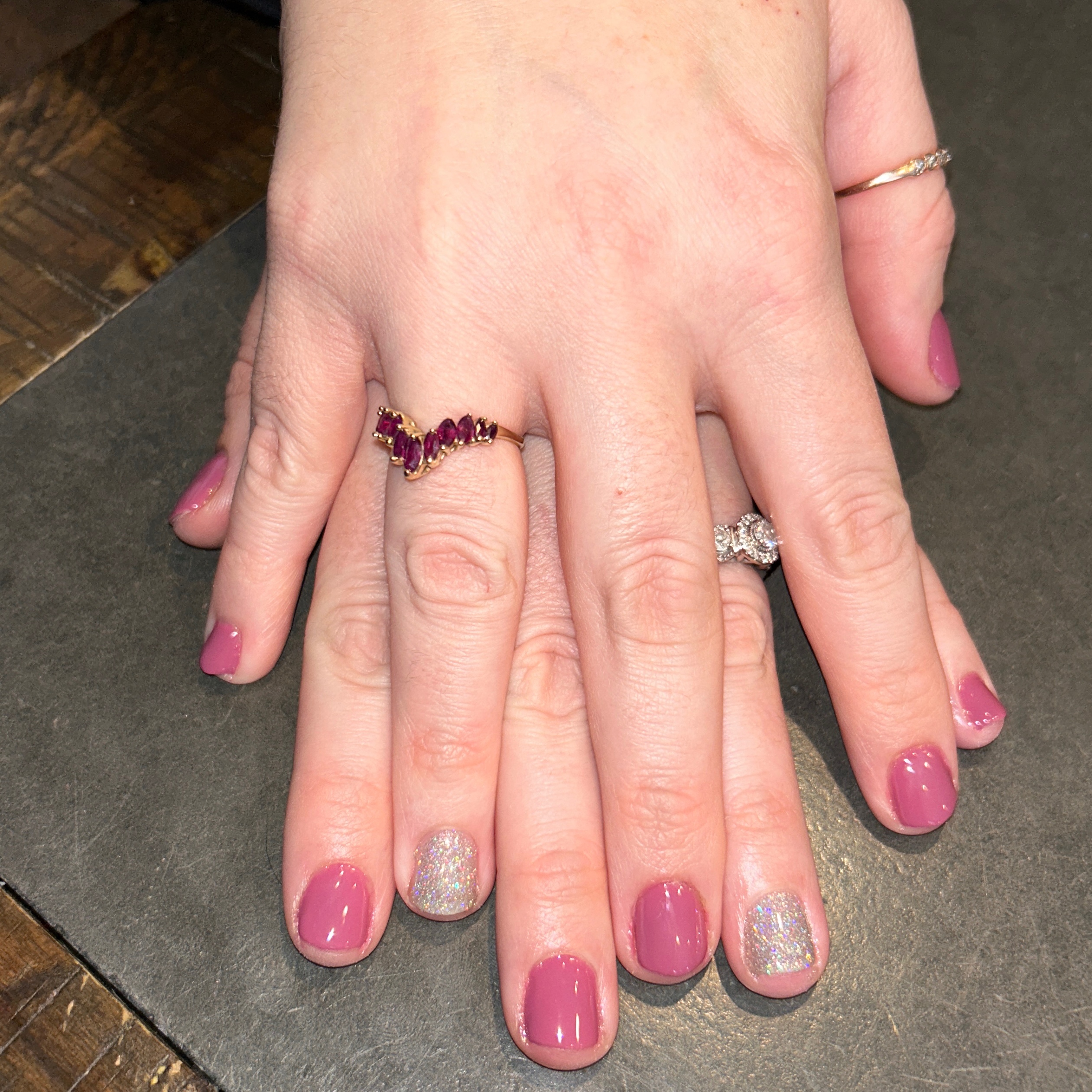 Basic Gel Manicure at Hair & Nails By Han in Marion, OH