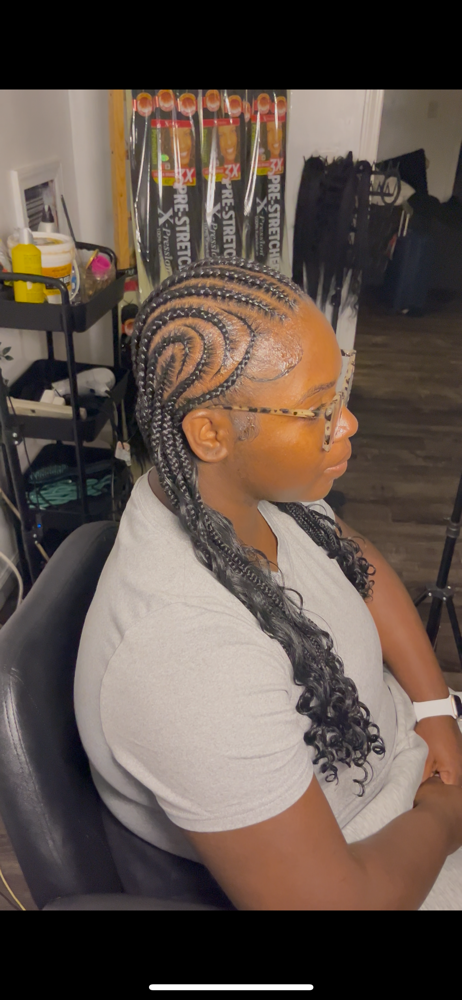 16-18 Stitch braids