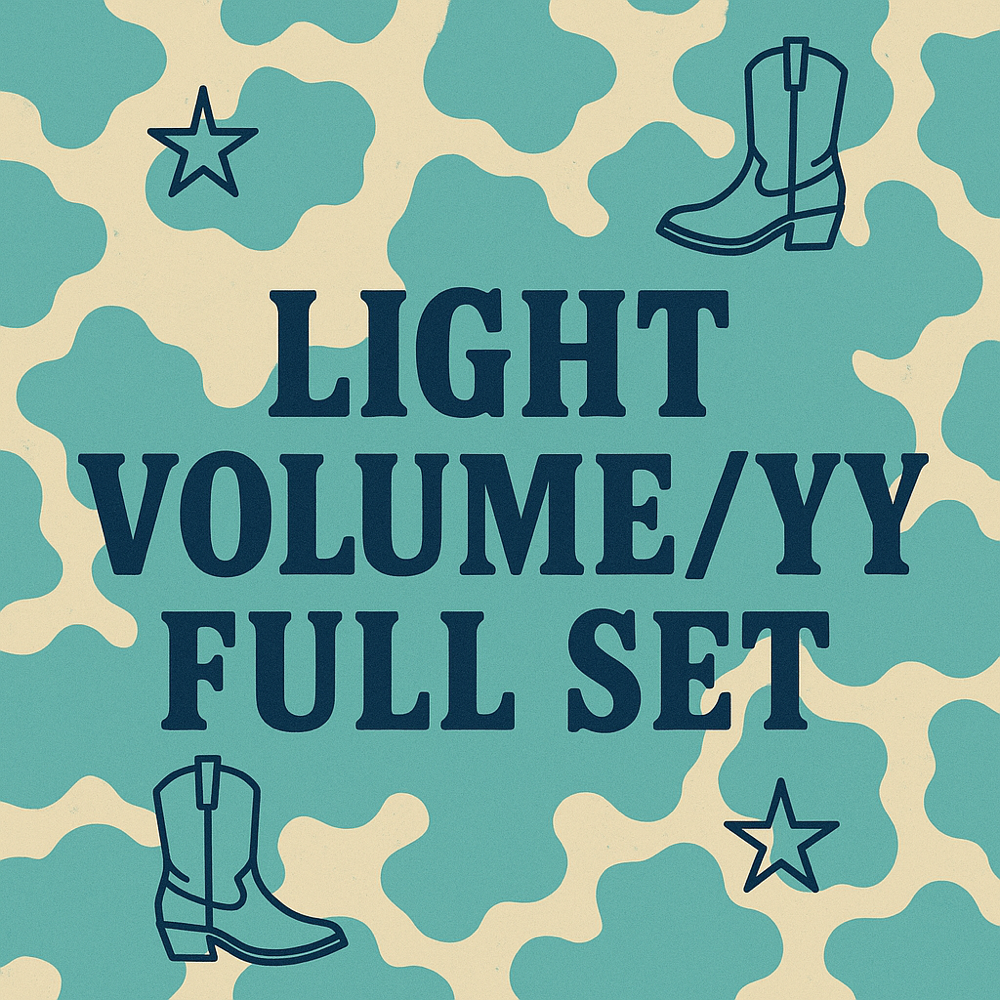 Light Volume/ YY Curl Full Set at Blue Sky Beauty in Jacksonville, NC