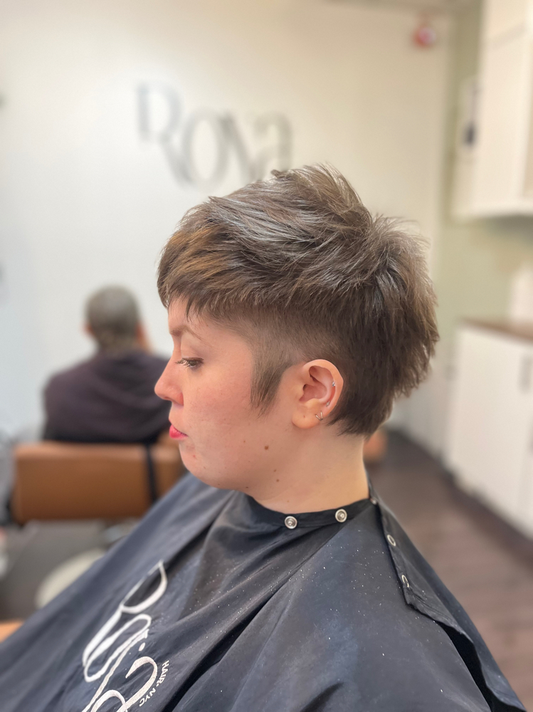 Return Short Haircut (Existing Length Above Ear)