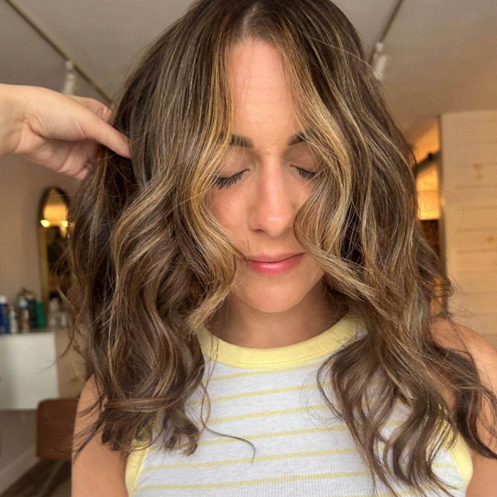 Mini Blonding at HairstylistMorganTaylor in Bristol, RI