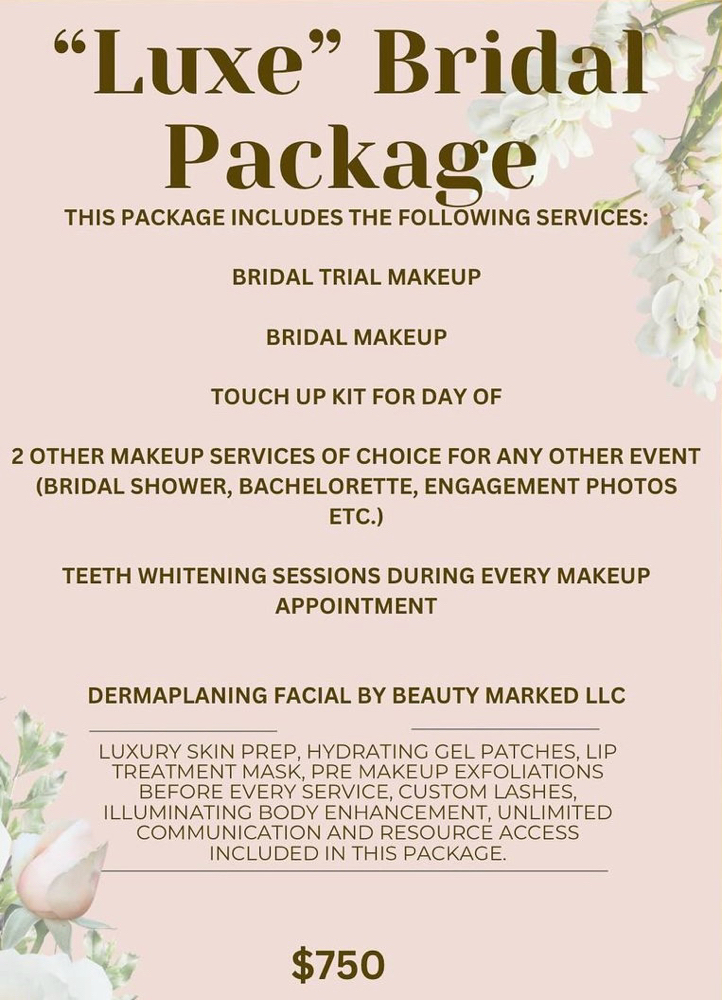 Luxe Bridal dermaplaning