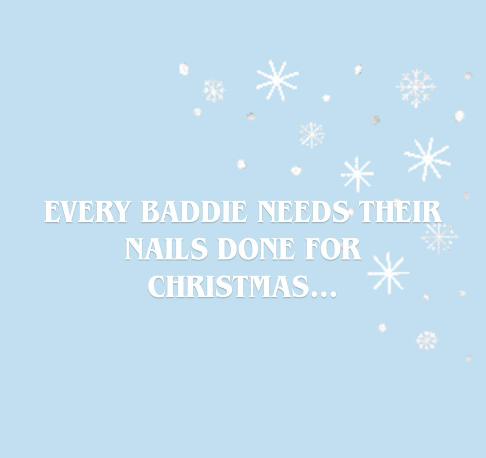 X-MAS BADDIE ON A BUDGET