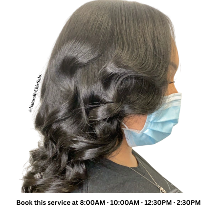 New Client Sleek Me Out Silk Press