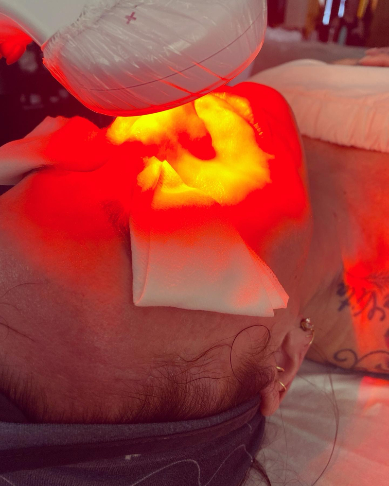 Add Red LED Light