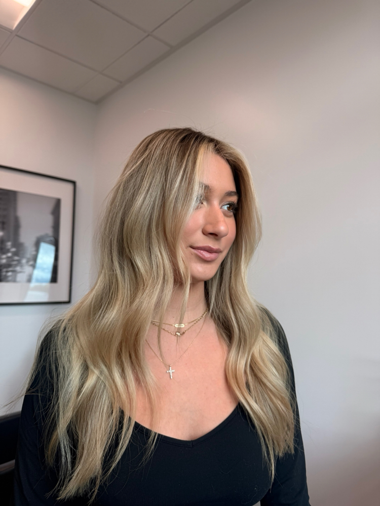 Partial highlight at Kaylinstreverhair in Aliso Viejo, CA