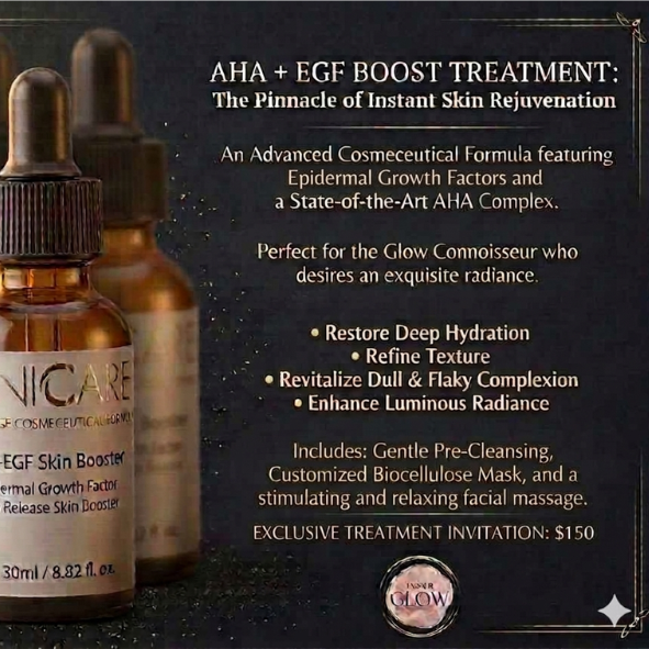 AHA/EGF BOOSTER TREATMENT at Inner Glow Skin Care in Conifer, CO