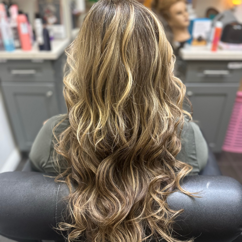 Hand-Tied Hair Extensions at Eveie’s Salon in Arcadia, CA