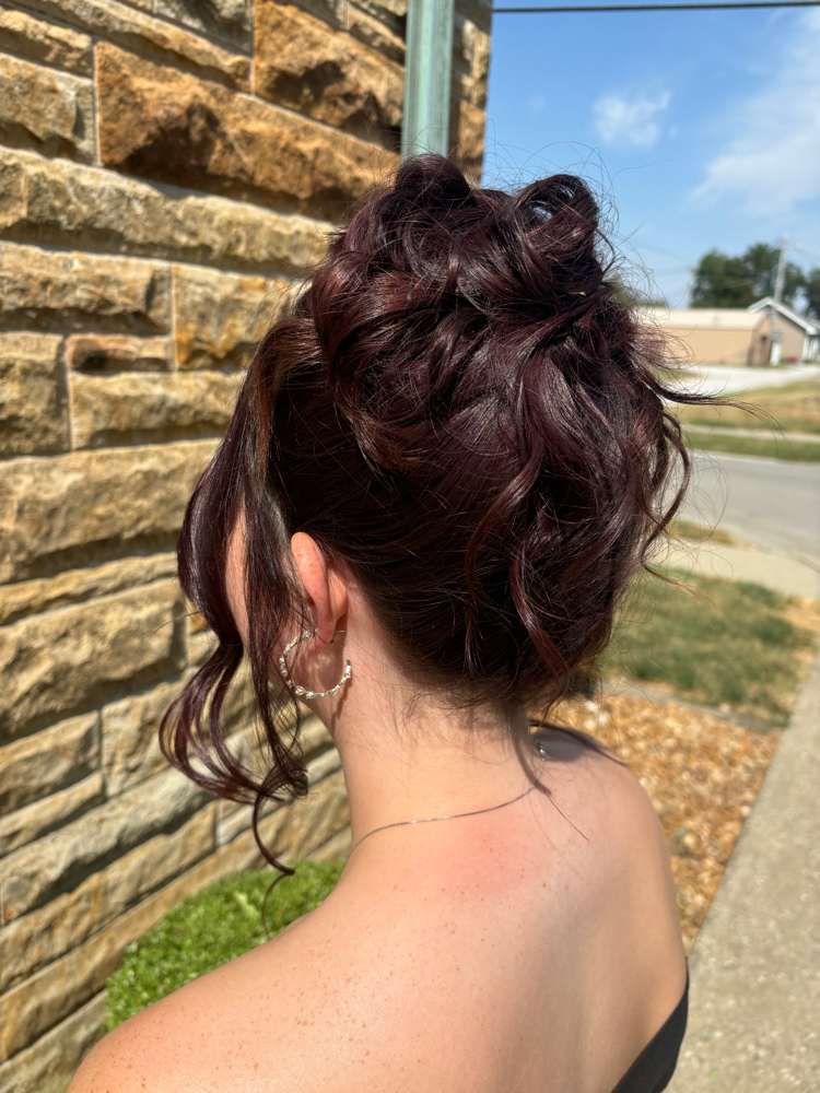 Updo/Formal