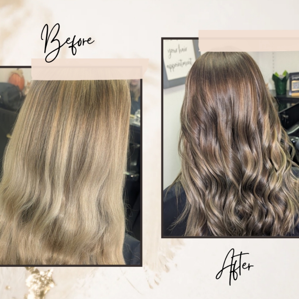 All Over Color at Hair By • Tory Franklin in Tuscola, IL