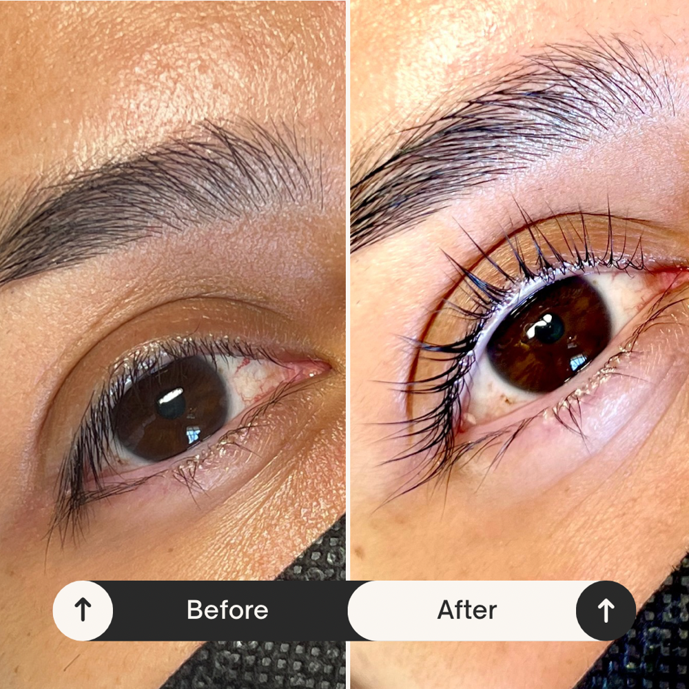 Keratin Lash Lift and Tint