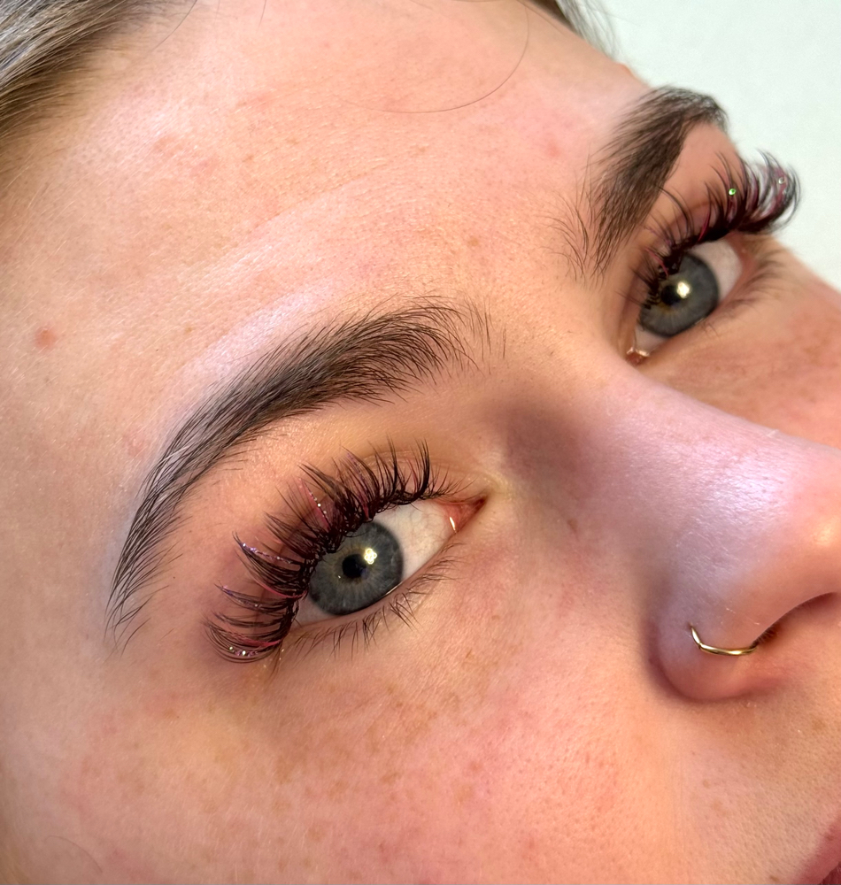 Full set lash extensions
