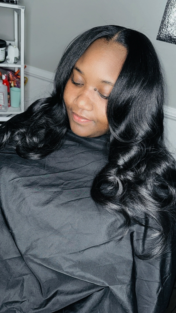 Sew In With Leave Out