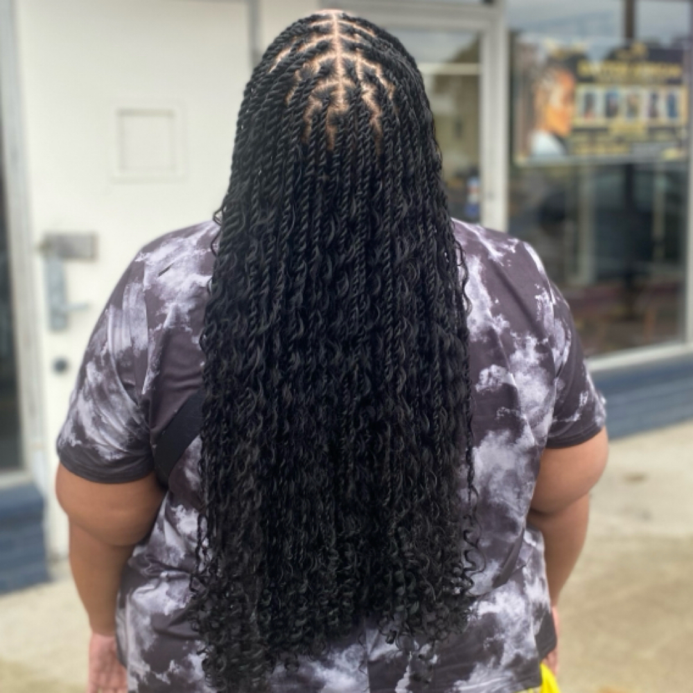 ISLAND Twists at Dayton African Hair Braiding LLC in Huber Heights, OH
