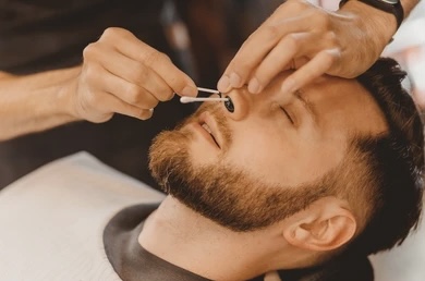 Nose Men at Emily’s Wax and Beauty in Charlotte, NC