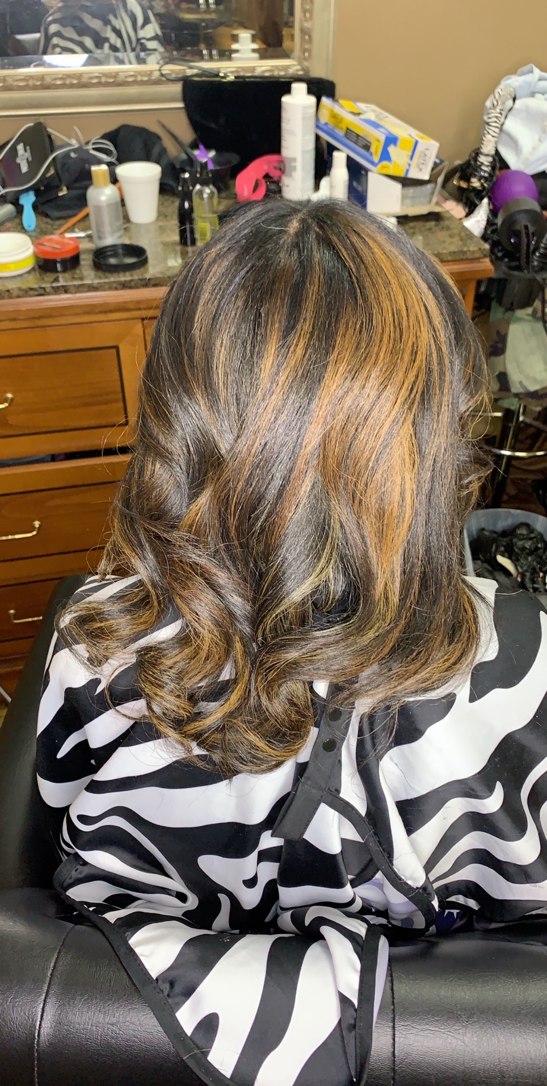HighlightColor On Natural Hair