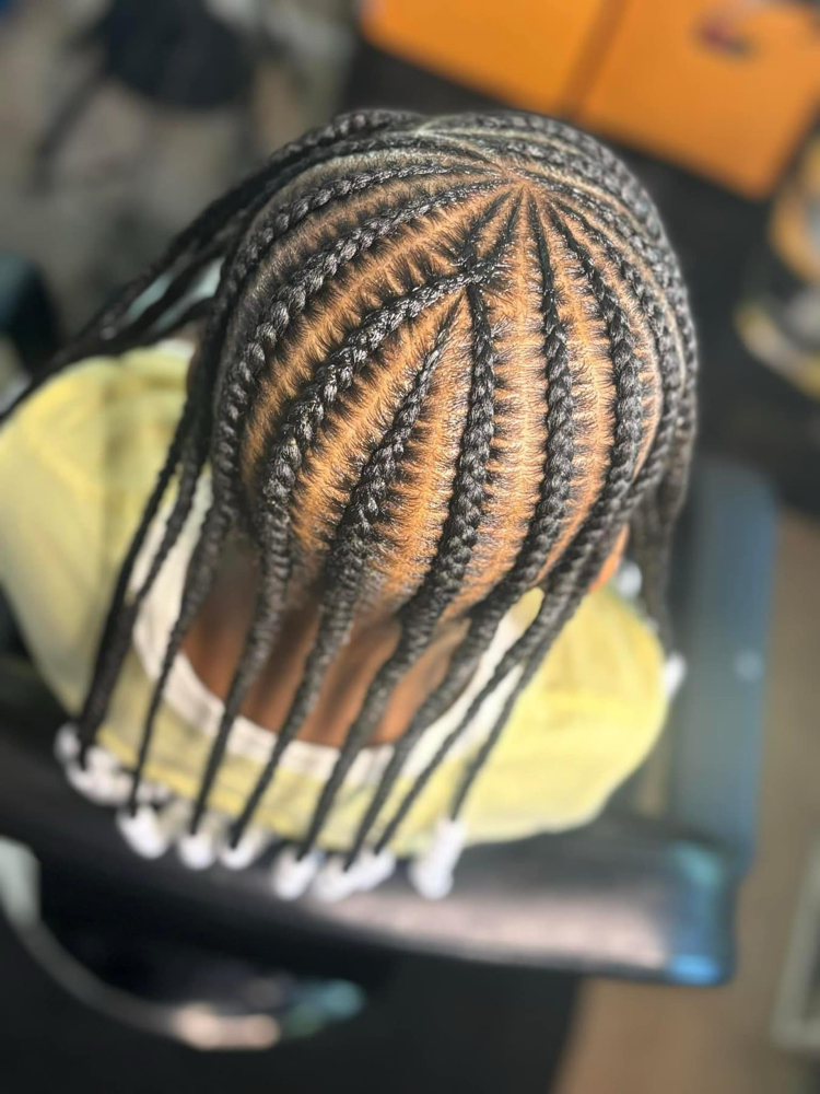 KIDS (5-11) Braids w/Hair Added at Styles By Lacci in Glendale, AZ