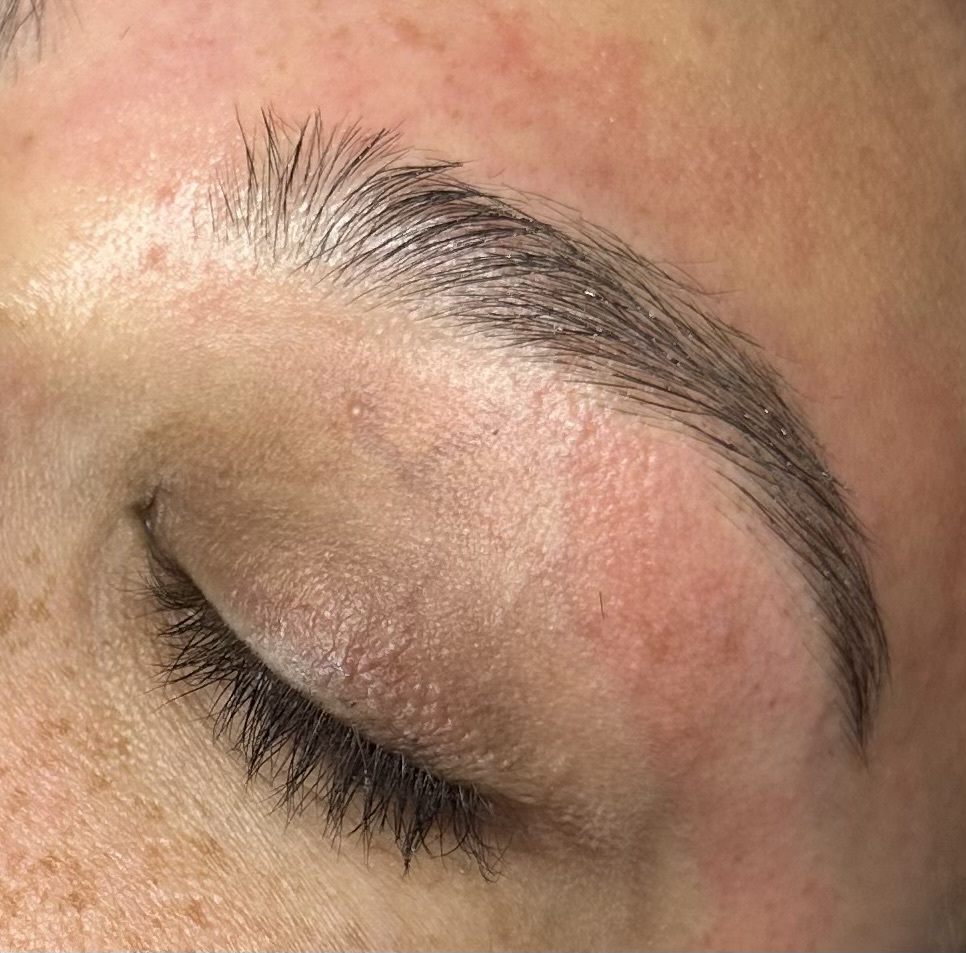 Brow clean up