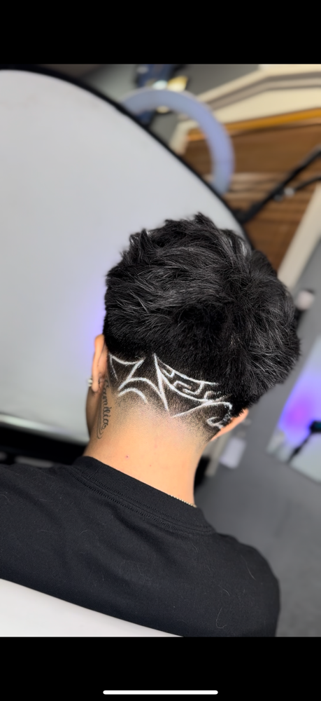 Haircut With Design
