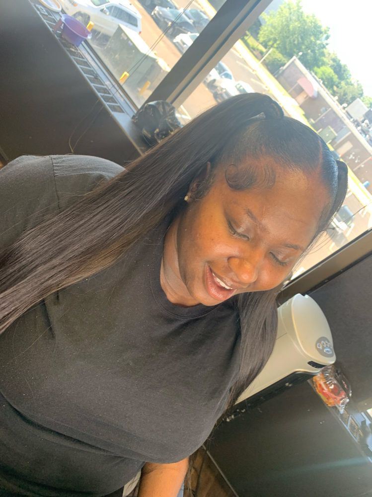 Up Down With 2 PONYTAILS at Hair Styles By Madi in Oakpark, MI