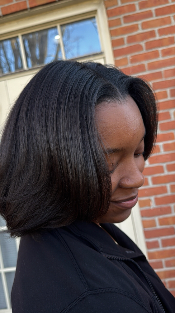 Relaxer Retouch & Flat Iron