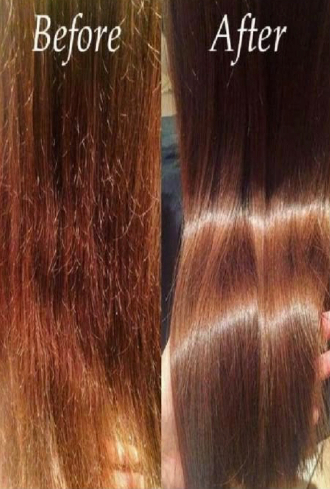 Hair gloss treatment