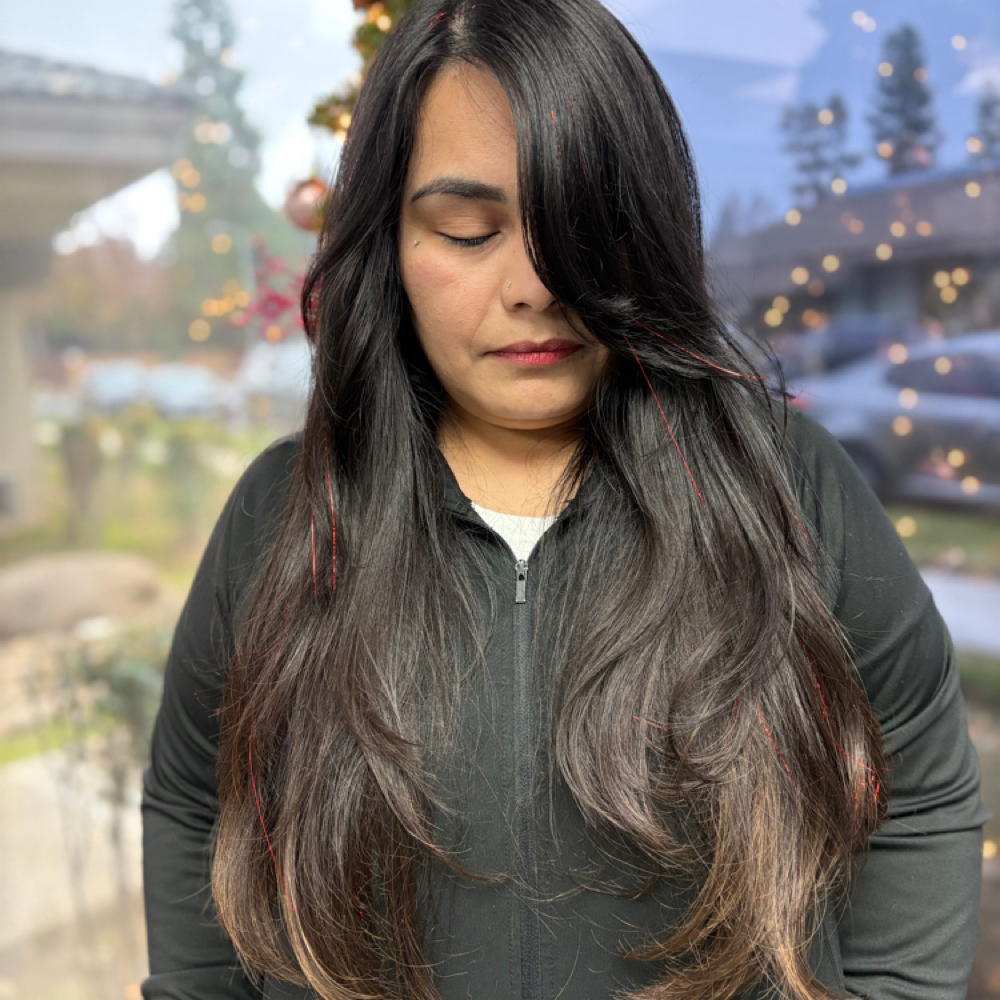 Signature Women's Haircut at Christ and Cosmetology in Fresno, CA