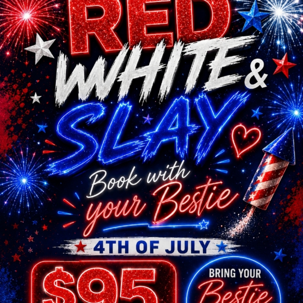 🎆RED, WHITE & SLAY 🎆 at Critique Finishes in Texarkana, TX