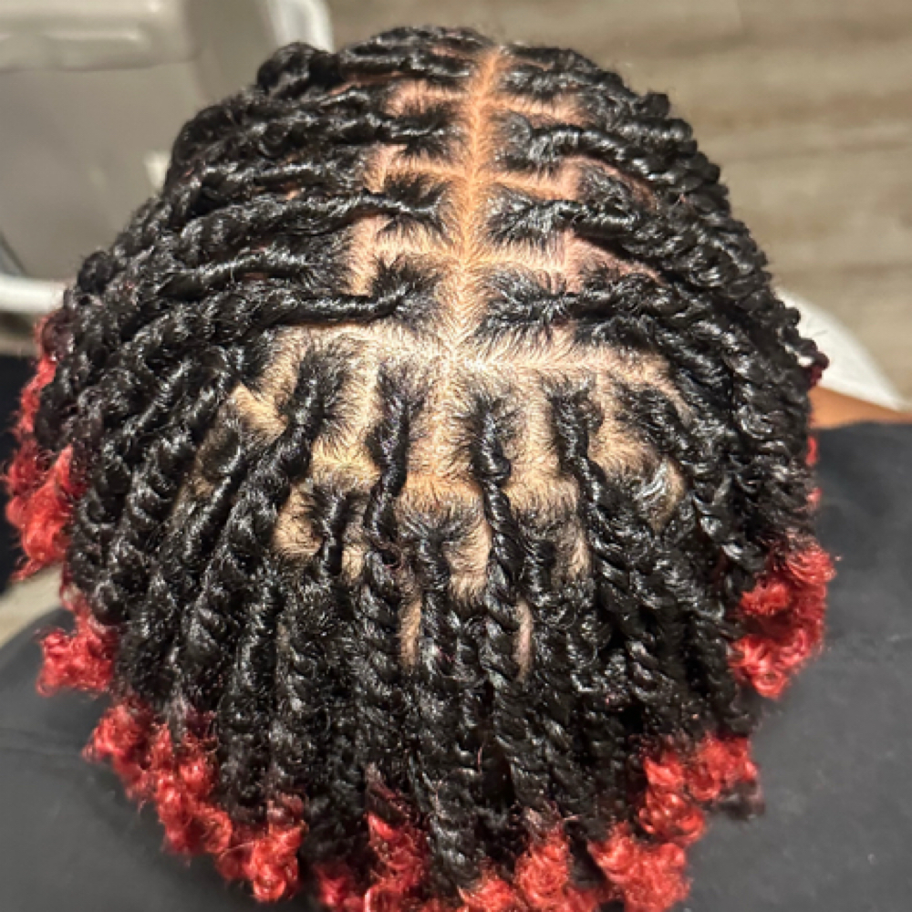Re-Twist No Style at braidedbyniya in fayetteville, NC