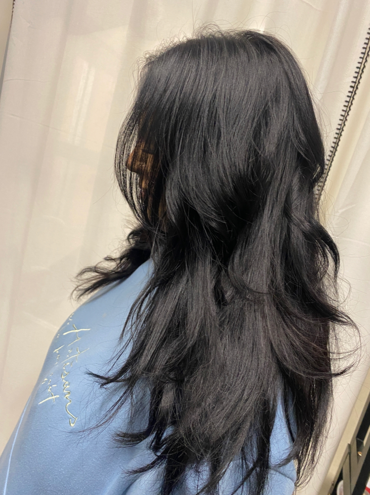 Women Hair Cut (medium/long)