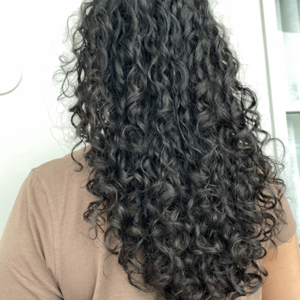 Natural Curl Cut at Hair Witch Studio in Huntington Station, NY