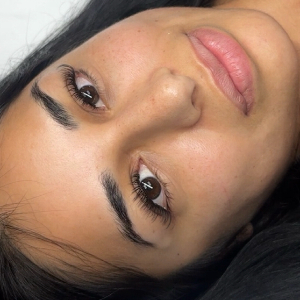 Lash Lift + Light Extensions at Zvine Beauty in Houston, TX