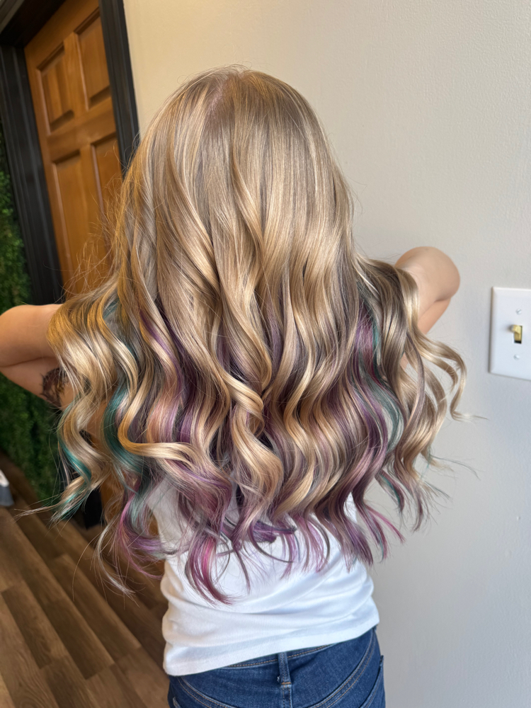 Partial Heavy Vivid 1-3 Colors at Hair By Kacia in Chillicothe, OH