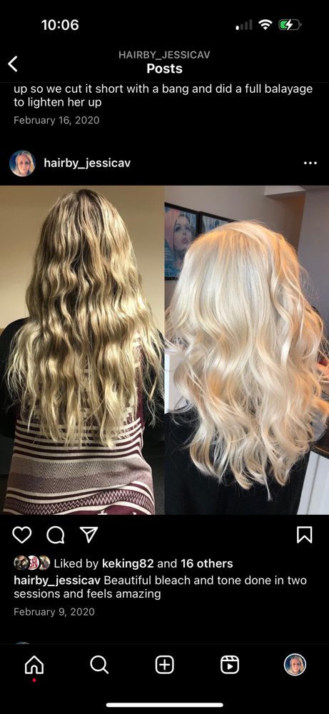 Bleach And Tone Retouch