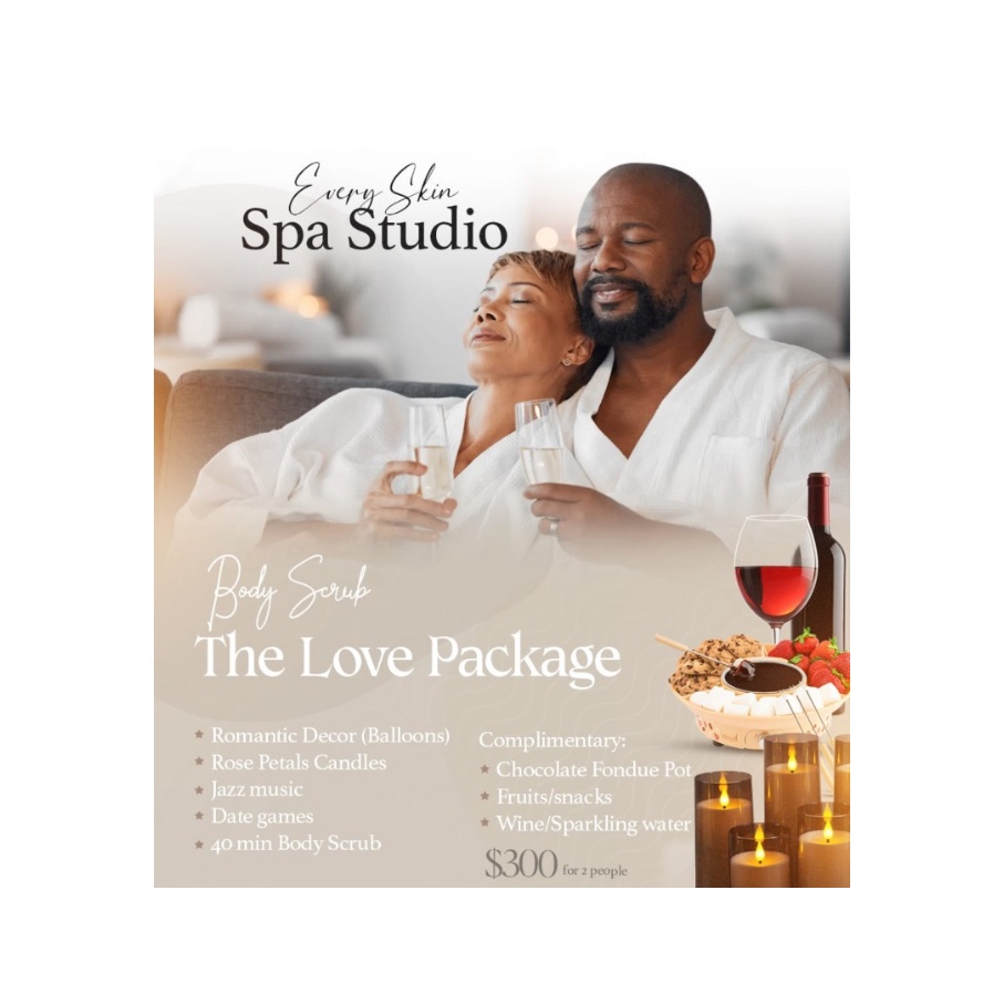 February Body Scrub Love Package