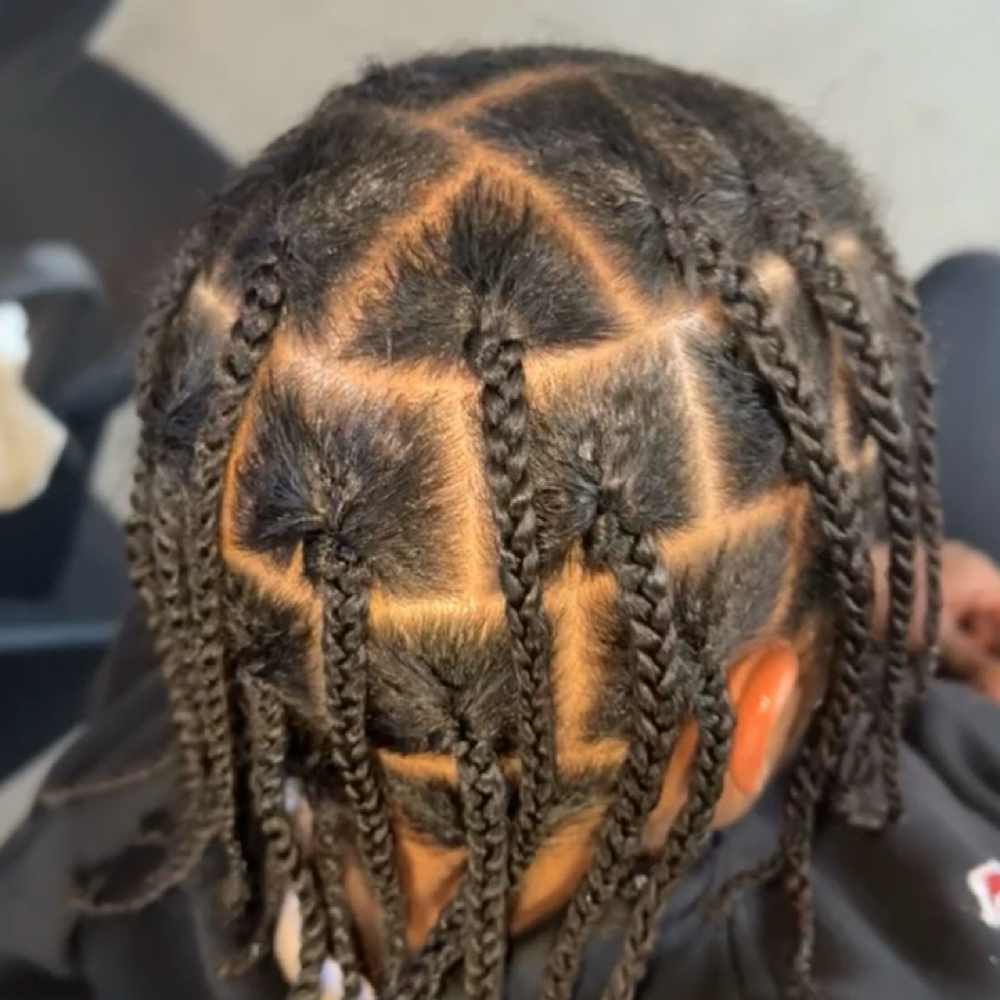 Kids Box Braids ( No Hair Added) at Last Minute Beauty Salon in Beckley, WV
