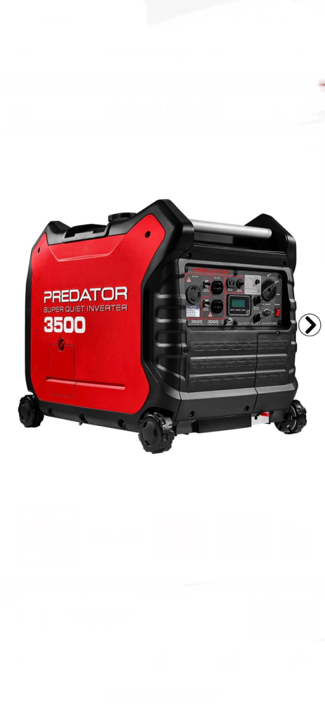 Predator 3500W Generator