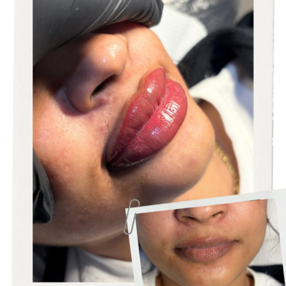 Lip Neutralization 1st Session at Kiss & Tell Beauty INK in NY, NY