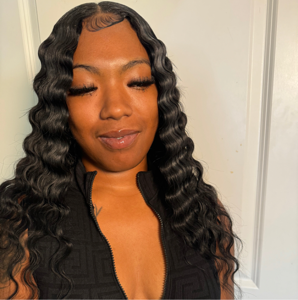 Add On Curls Or Crimps at AriDoesMyHair in Lewisville Texas, TX