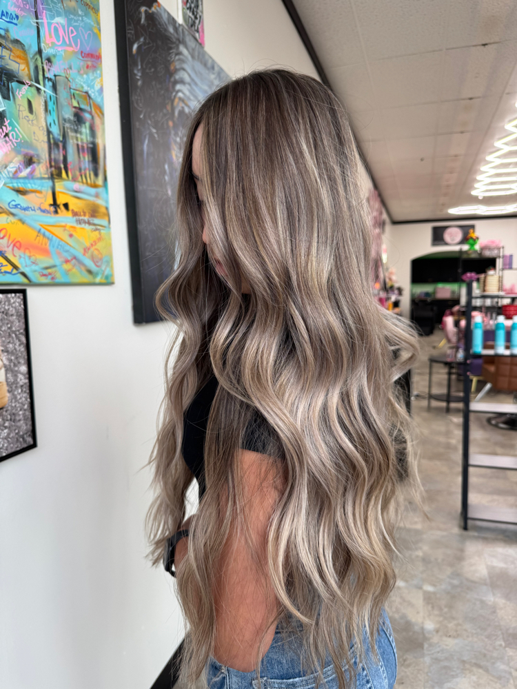 Full Highlight/Balayage at MJ Haus Of Beauty in Des Moines, IA