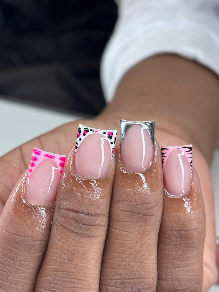 Acrylic French Tip set