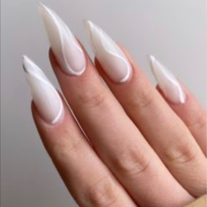 Long Full Set at Authentica Nails Salon in Cranston, RI