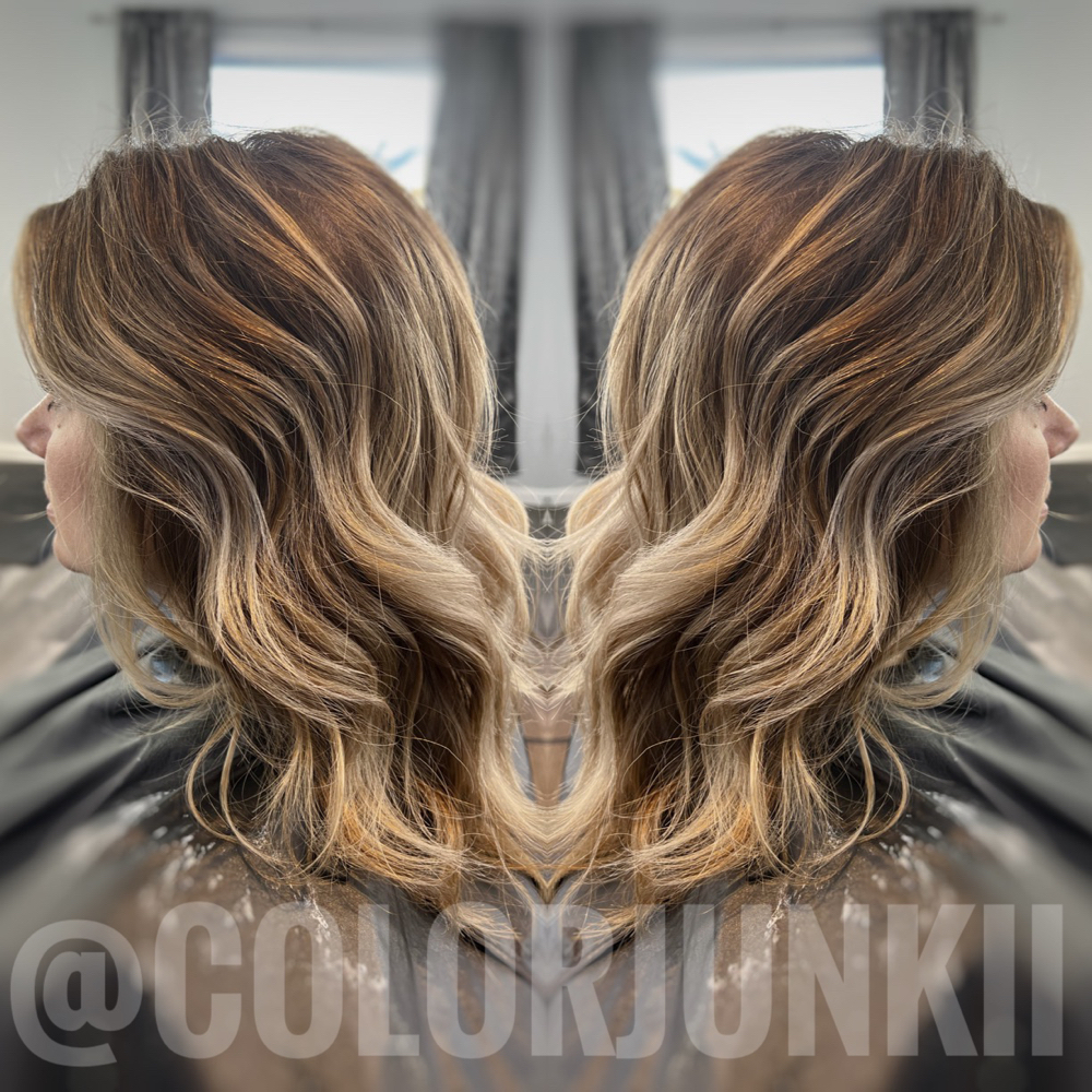 Full Balayagé + Glaze + Style