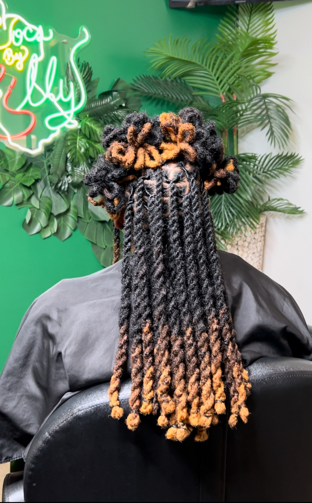 Loc Retwist+Style