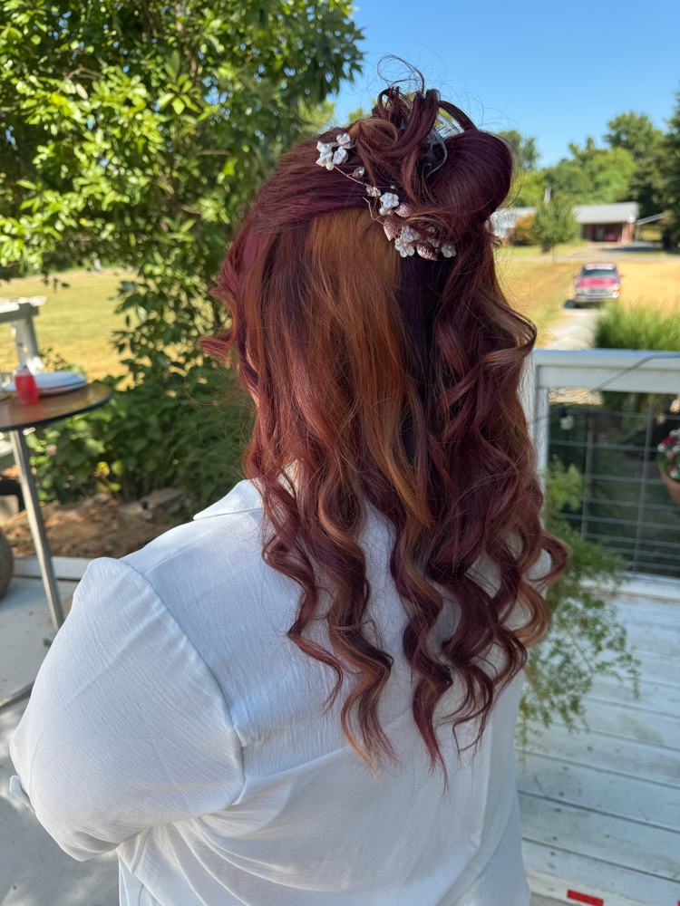 Special Occasion Hairstyle at Graceful Glow Aesthetics in paducah, KY