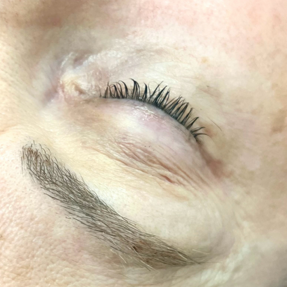 Semi-Permanent Lash Tint at EttaJDerma Esthetics and Spa in Dallas, TX